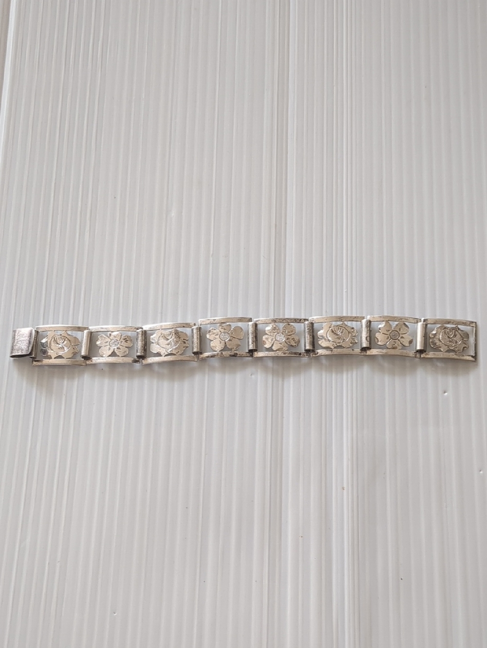 Vintage Silver Link Bracelet